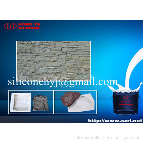 Silicone rubber for concrete molds